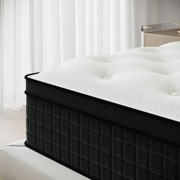 12/14 Inch Memory Foam Hybrid Mattress Pocket Spring Twin Full Queen King In A Box - Image 8