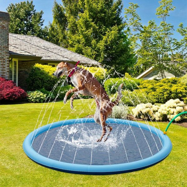 67" Thicken Pet Swimming Pool - Ultimate Backyard Playset & Water Pad for Dogs - Summer Fun, Easy Setup, Durable, and Safe - Image 4