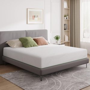 Novilla Mattress, 12 Inch/ 10Inch Gel Memory Foam Mattress Cooling, Mattress in a Box, Medium Firm Mattress with Edge Support & Motion Isolation