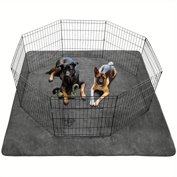 Dog Pee Pad Washable-Extra Large 72x72/65x48in Instant Absorb Training Pads Non-Slip Pet Playpen Mat Waterproof Reusable Floor Mat For Puppy/Senior Dog Whelping Incontinence Housebreaking
