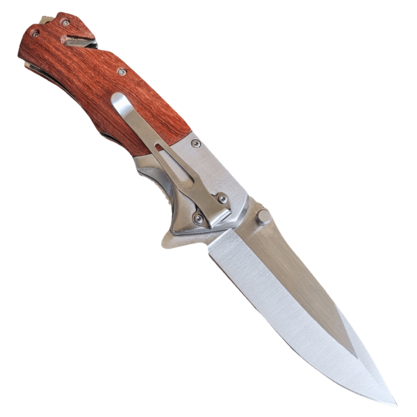 Versatile Outdoor Folding Pocket Knife with 8Cr15 Steel Blade - Ideal for EDC, Camping, and Survival - Image 3