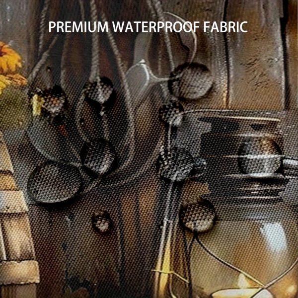 1/4pcs Western Country Farm Boots Shower Curtain Set, Flower Pattern, Non-Slip Bath Mat Carpet, Special-Shaped Mat Toilet Cover, Waterproof Shower Curtain, 71X71 Inches, with 12 Hooks, Bathroom Home Decoration - Image 8