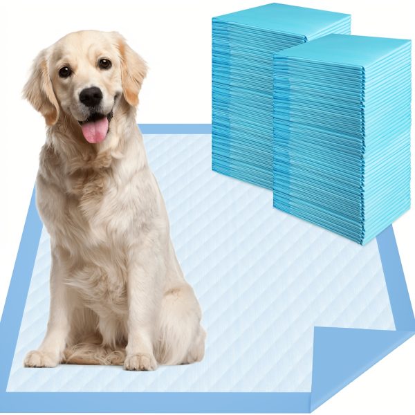 100/50pcs 34" X 28"/22" X 22" Extra Large Super Absorbent Dog Pee Pads - Leak-Proof, Odor-Control, Disposable Pet Piddle Pads For Easy Potty Training And Accidents - Perfect For Dogs, Puppies, Cats, Different Pet Urine Pads, Pet Supplie - Image 12