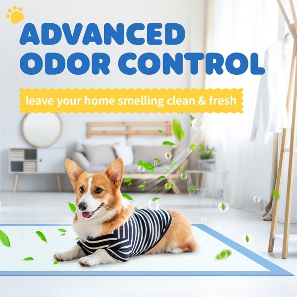 100/50pcs 34" X 28"/22" X 22" Extra Large Super Absorbent Dog Pee Pads - Leak-Proof, Odor-Control, Disposable Pet Piddle Pads For Easy Potty Training And Accidents - Perfect For Dogs, Puppies, Cats, Different Pet Urine Pads, Pet Supplie - Image 10