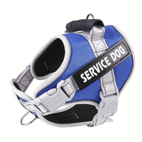 For Small Medium And Large Dogs - Adjustable Reflective Dog Harness Pet Breathable Vest Chest Strap For Outdoor Walking - Image 10