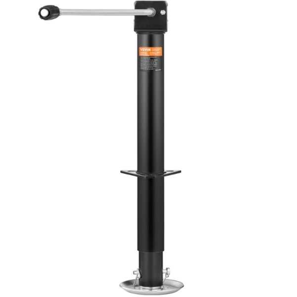 VEVOR Heavy-Duty 5000 lb Trailer Jack with Handle - Durable Iron A-Frame Tongue Jack, 2.4" Thick Plate for RV, Horse, Utility & Yacht Trailers - Reliable Road Trips Companion, Trailer Maintenance Tool|Aframe Design|Durable Iron Jack - Image 6