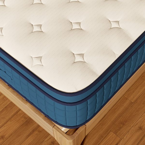 14 Inch King Queen Hybrid Mattress In A Box with Gel Memory Foam Mattress, Individually Wrapped Pocket Coils Innerspring Mattress - Image 3
