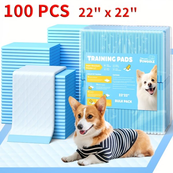 100/50pcs 34" X 28"/22" X 22" Extra Large Super Absorbent Dog Pee Pads - Leak-Proof, Odor-Control, Disposable Pet Piddle Pads For Easy Potty Training And Accidents - Perfect For Dogs, Puppies, Cats, Different Pet Urine Pads, Pet Supplie - Image 7