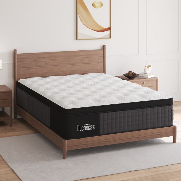 12" & 14" Duchess Twin, Full, Queen, King Size Hybrid Mattress in a Box: Pocket Spring, Gel Memory Foam, Medium Firm, Motion Isolation - Image 6