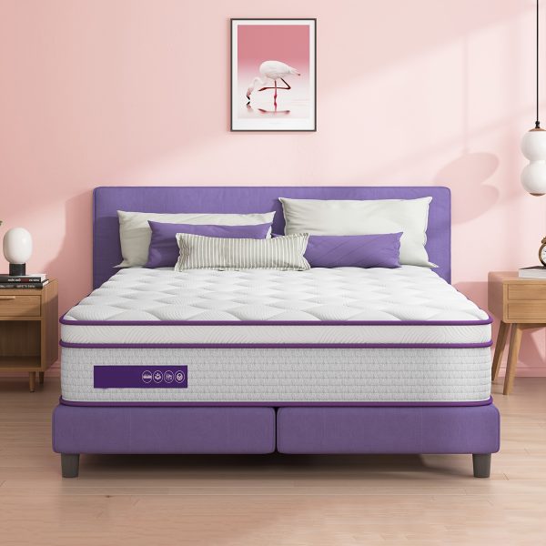 10 Inch Medium Firmness Hybrid Mattress, Comfortable Memory Foam and Pocketed Springs Mattress In A Box - Image 11