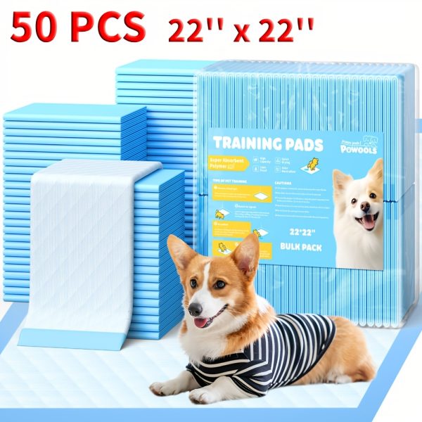 100/50pcs 34" X 28"/22" X 22" Extra Large Super Absorbent Dog Pee Pads - Leak-Proof, Odor-Control, Disposable Pet Piddle Pads For Easy Potty Training And Accidents - Perfect For Dogs, Puppies, Cats, Different Pet Urine Pads, Pet Supplie - Image 8