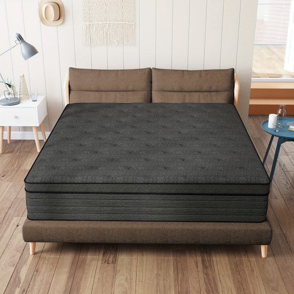 12-Inch Luxury Hybrid Mattress - Twin, Full, Queen, King Size Pocket Spring Mattresses in a Box for Ultimate Comfort and Support - Cooling, Breathable, and Pressure-Relieving Design - Image 7