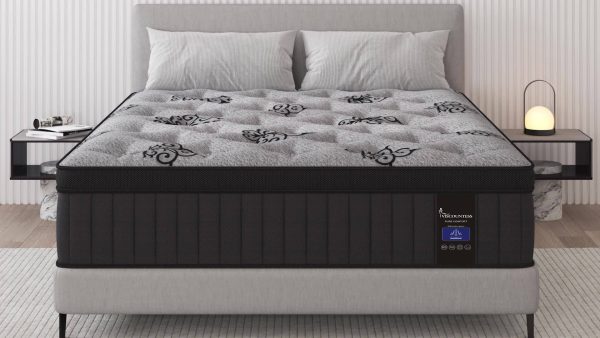 Viscountess 12" 14" Gel Memory Foam Hybrid Pocket Spring Mattress Twin Full Queen King Mattress In A Box Medium Firm - Image 9