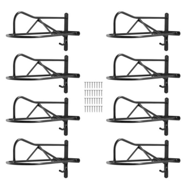 Mount Rack with Padded Bar Set of 8 Sturdy Rack Storage for Horse Gear and Tack Organization - Image 9