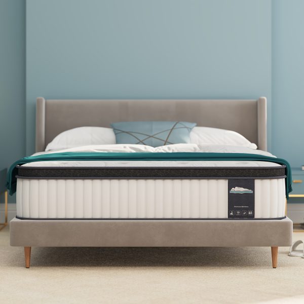 10 Inch Medium Firmness Hybrid Mattress, Comfortable Memory Foam and Pocketed Springs Mattress In A Box - Image 15