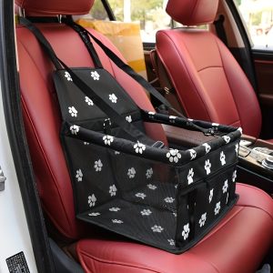 Dog Car Seat, Foldable Waterproof Car Seat Booster, Dog Car Nest, Portable Pet Booster Seat With Clip, Safety Leash And PVC Support Tube, Anti-collapse, Breathable Pet Car Hanging Bag, Pet Car Travel Nest Bag, Suitable For Small Dogs.