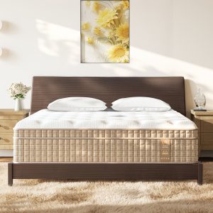 12/14 Inch Hybrid Gel Memory Foam Queen King Full Size Mattress In A Box, Premium High Quality, Assembled In USA, Motion Isolation, Breathable Design, Pocket Spring