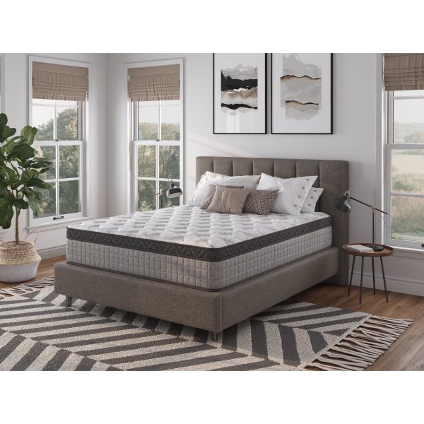 Assembled in USA - 12 inch High Quality Innerspring Hybrid and Cooling Gel Memory Foam Mattress and Motion Isolation - Image 8