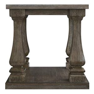 Johnelle Modern Country Rectangular End Table Weathered Brown