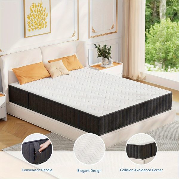 12 Inch Premium Gel Memory Foam Mattress, Medium Firm, Breathable, Designed For Support And Comfort, Fiberglass Free, 10 Inch Bed In A Box - Image 9
