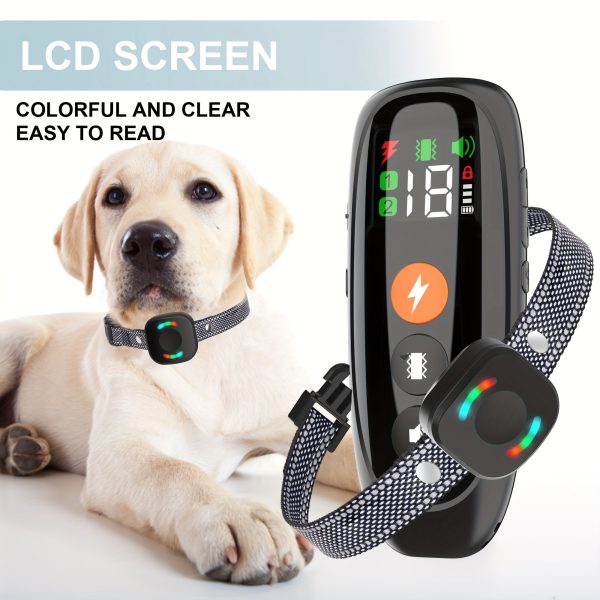 Dog Training Collar, 2800FT For 8-120lbs Dogs, Dog Shock Collar With Remote, Electric Collar 4 Training Modes Beep, Vibration, Shock, Dog Finder, E-Collar Rechargeable For Large/Medium/Small Dog - Image 6