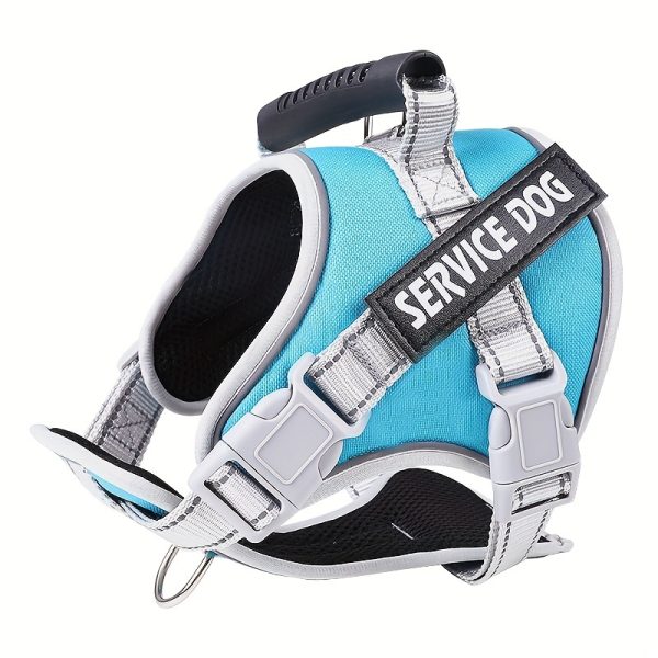 For Small Medium And Large Dogs - Adjustable Reflective Dog Harness Pet Breathable Vest Chest Strap For Outdoor Walking - Image 11