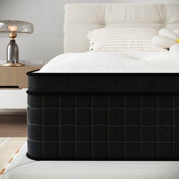 12/14 Inch Memory Foam Hybrid Mattress Pocket Spring Twin Full Queen King In A Box