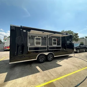 American Standard Fully Equipped Food Truck for Sale Custom Concession Trailer Bubble Tea Coffee Vending Cart Food Trailer