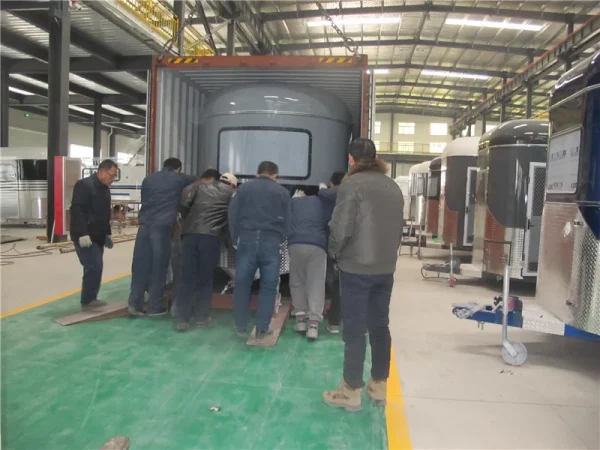 2 Horse Float Trailer Straight Load Horse Float 2 Horse Box Heavy Duty Two-horses Straight Horse Float Trailer - Image 12