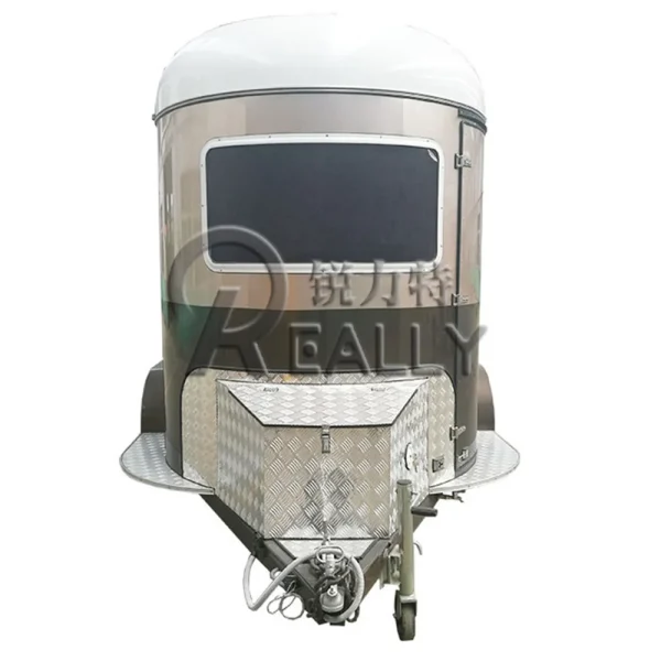 2 Horse Float Trailer Straight Load Horse Float 2 Horse Box Heavy Duty Two-horses Straight Horse Float Trailer - Image 4