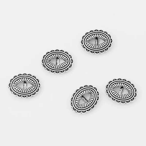 10pcs Open Flower Slider Beads Spacer For 10*2mm Flat Leather Cord Jewelry Accessories Findings - Image 3