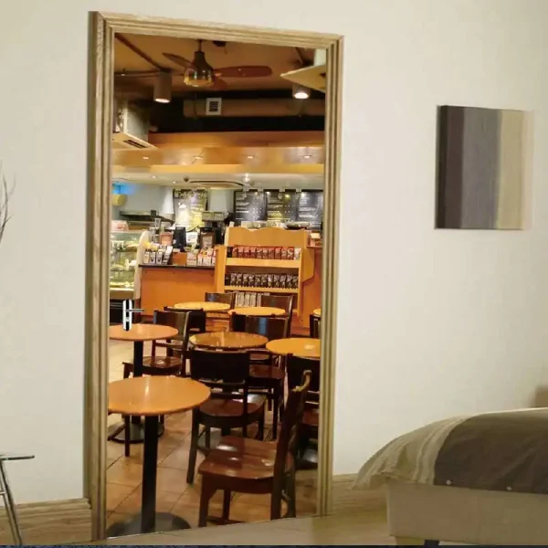 Western Cowboy Style Old Bar Door Saloon Wooden Door Stickers European Wall Sticker for Bedroom Living Room Decor Poster - Image 10