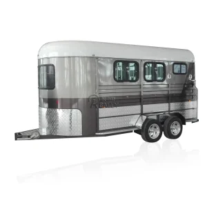 New Model Standard 3 Horse Use Horse Trailer Horse Float Carriage For Horse Race