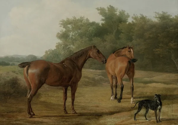 Vintage Horse and Dog Animal Friendship Country Poster Print Wall Art Pictures Canvas Painting Living Room Bedroom Home Decor - Image 6