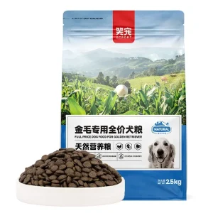 2.5kg/Pack Freeze-dried Dog Food Golden Retriever Special Food Large Adult Puppy Feed Full Price Full Period Dog Food