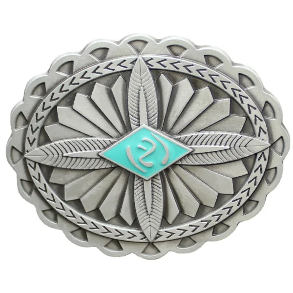 Vintage Silver Celtic Feather Cross Cowboy Belt Buckle Western Cowboy Fashion Man Belt Buckle Accessories Gift Dropshipping - Image 4