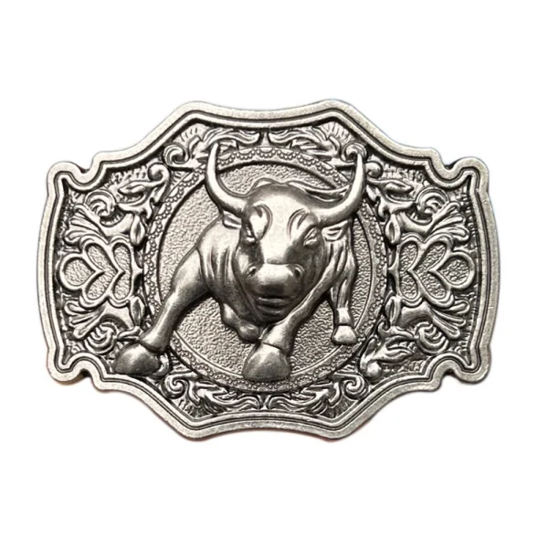 Rodeo Bull Head Belt Buckles for Men Western Cowboys Brand Designer Hebilla Cinturon Hombre Male Waistband Button Dropshipping - Image 9