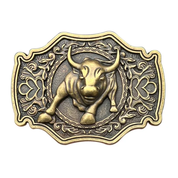 Rodeo Bull Head Belt Buckles for Men Western Cowboys Brand Designer Hebilla Cinturon Hombre Male Waistband Button Dropshipping - Image 8