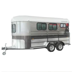 High Quality Horse Float Deluxe with Kitchen 4HAL Horse Trailer AU Standard UK Style All Customized for Sale