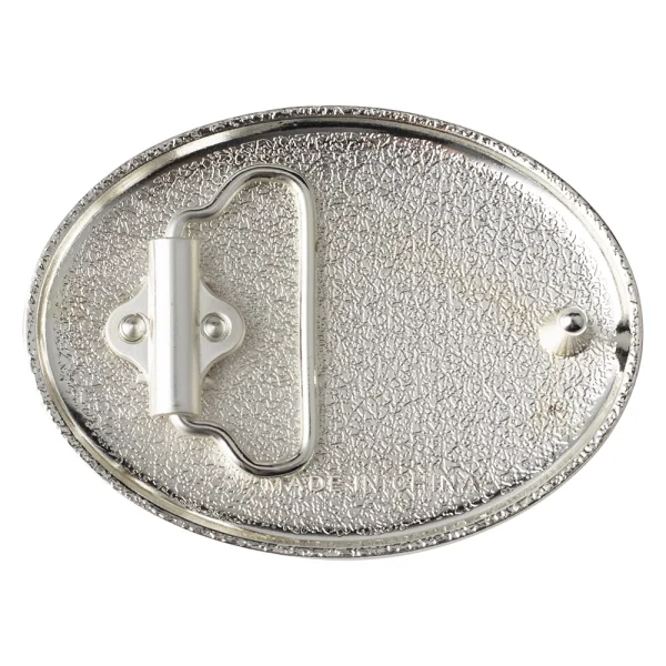 Golden Horse Belt Buckle Cowgirl Up - Image 2