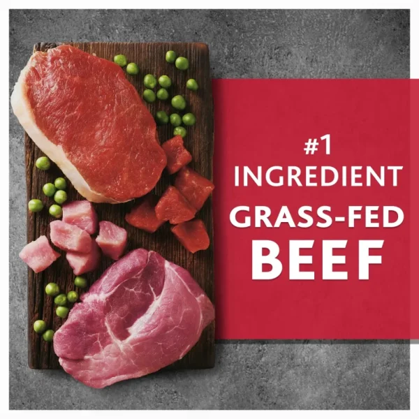 Dry Dog Food Wild & Free Beef & Wild Boar Recipe Dry Dog Food 24 Lbs Grain-Free Feed Feeding Dogs Snacks Supplies Pet Products - Image 3