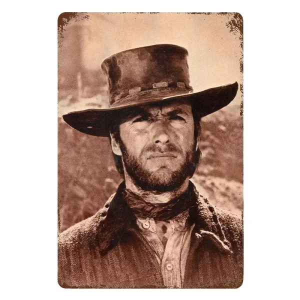 Wild West Cowboys Metal Tin Sign Wall Poster Plaque Vintage Iron Painting Decoration for Man Cave Home Cafe Game Room Club Bar - Image 21