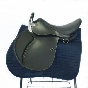 Western Spanish racing saddle pad, synthetic saddle, treeless, horse