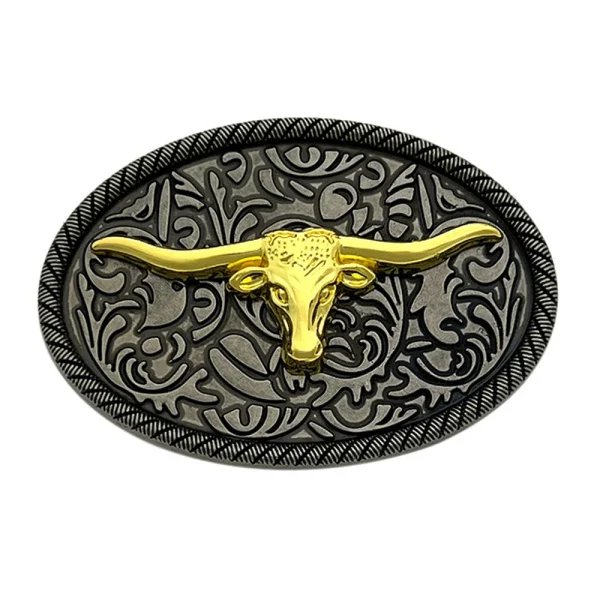 Rodeo Bull Head Belt Buckles for Men Western Cowboys Brand Designer Hebilla Cinturon Hombre Male Waistband Button Dropshipping - Image 19