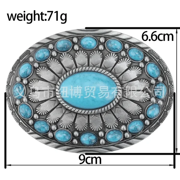 Women's Aristocratic Palace Belt Buckle Embossing Process - Image 2