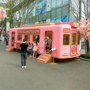 Coffee Trailer Electric Food Truck Fully Equipped Food Caravan Container Restaurant Bar Mobile Kitchen