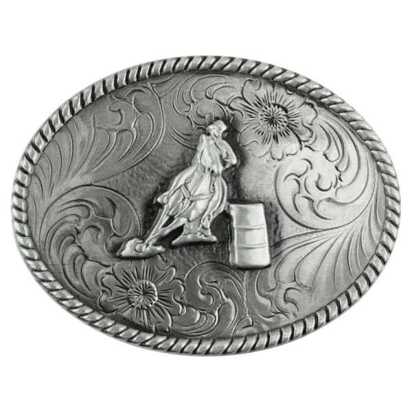 Western Cowboy Style Belt Buckle  Riding A Horse for Hunting - Image 4