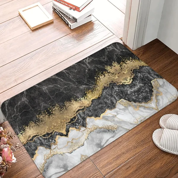 Western Cowhide Cow Print Bath Mats Bathroom Decor Bath Rug Non-Slip Floor Rug Carpets for Kitchen Bathroom Living Room Decor - Image 11