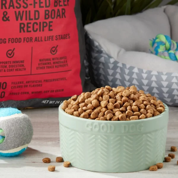 Dry Dog Food Wild & Free Beef & Wild Boar Recipe Dry Dog Food 24 Lbs Grain-Free Feed Feeding Dogs Snacks Supplies Pet Products - Image 2