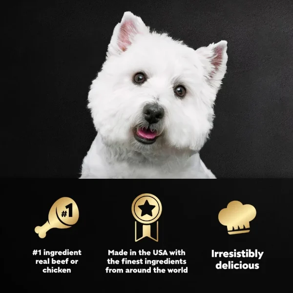 (36) 3.5 Oz. Trays Made With Real Meat or Real Chicken Dry Food for Dogs Free Shipping Dog Feeding Feed Snacks Supplies Pet Home - Image 3
